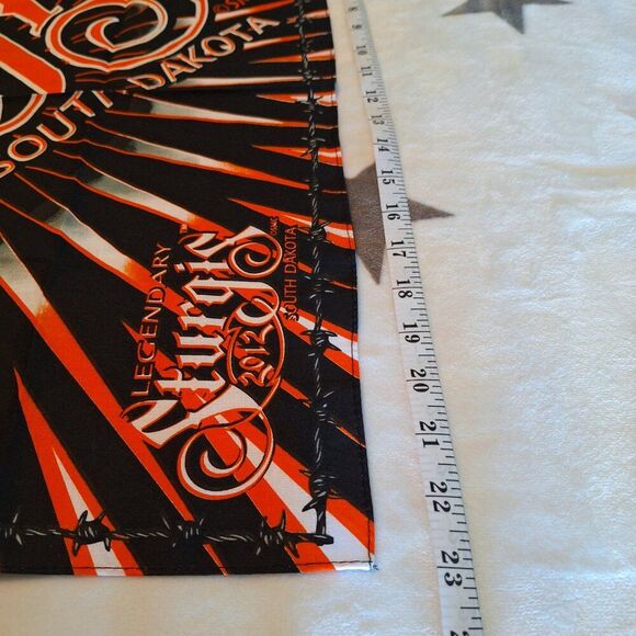 Sturgis 2012 Legendary‎ Bandana Screaming Bald Eagle Design 23" x 23" Bandana - Picture 6 of 7